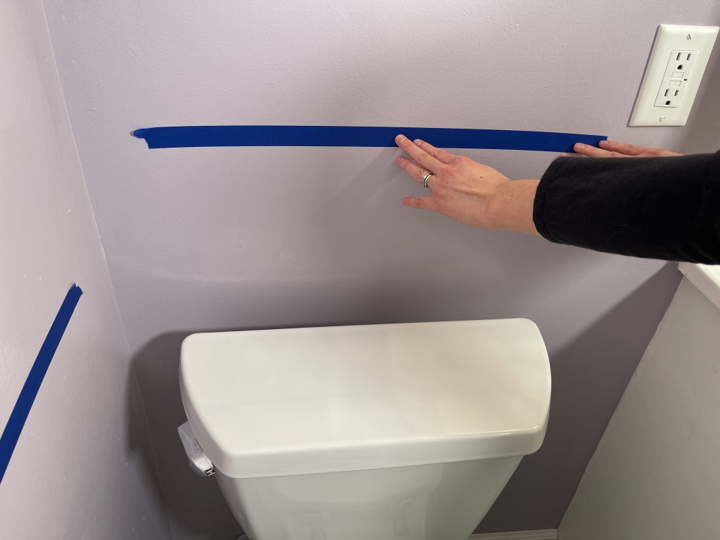 Toilet Grab Bar Placement - Mark Position Behind Toilet