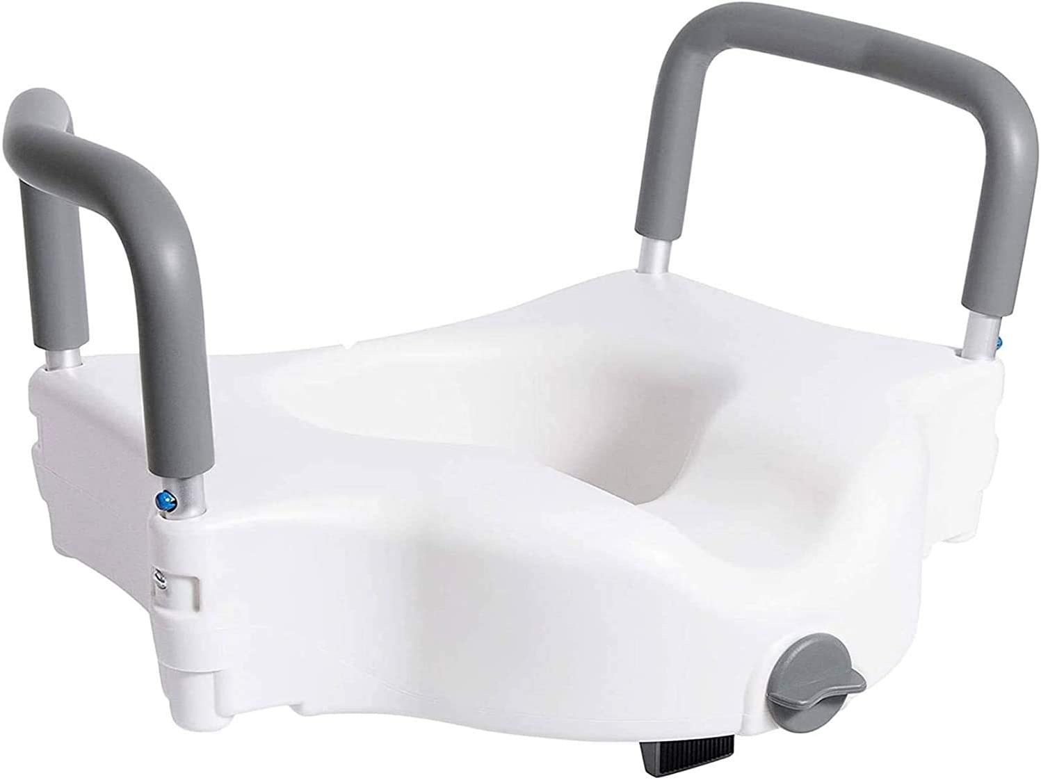 Vaunn Medical Clamp-On Raised Toilet Seat