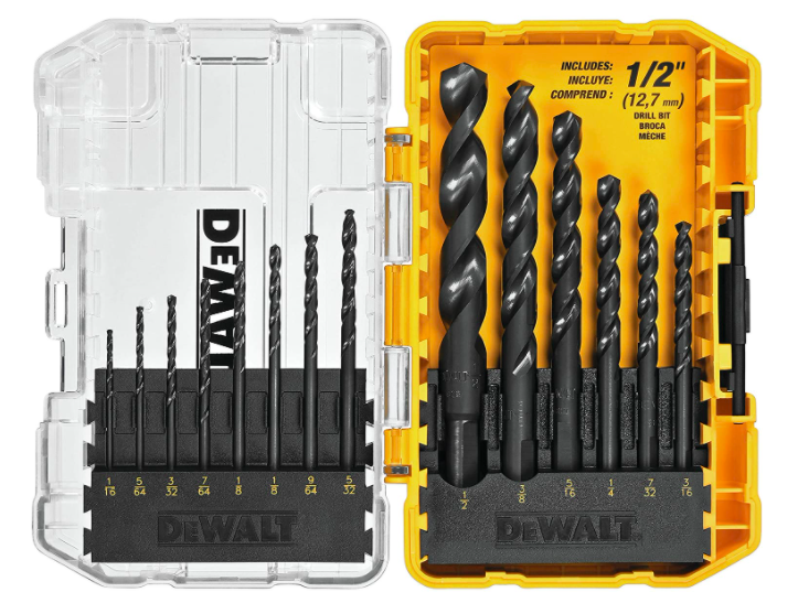 Wood drill bit set